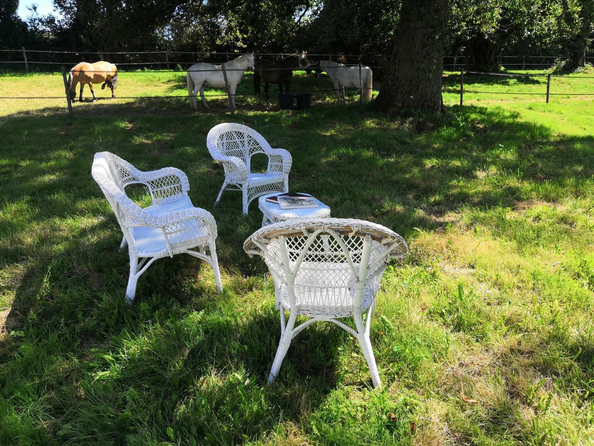 مبيت وإفطار Orsennes La Marquise Penchee المظهر الخارجي الصورة